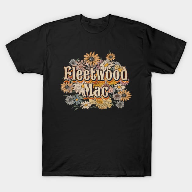 Personalized Mac Name Birthday Fleetwood 70s 80s 90s Styles T-Shirt by Friday The 13th